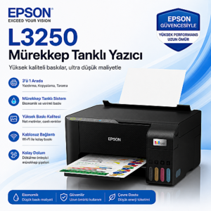 Epson EcoTank L3250 C11CJ67405 Çok Fonksiyonlu Mürekkep Tanklı Yazıcı